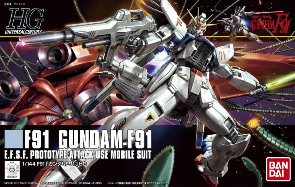 HG 1/144 F91 GUNDAM F91 Universal Century - Image 5