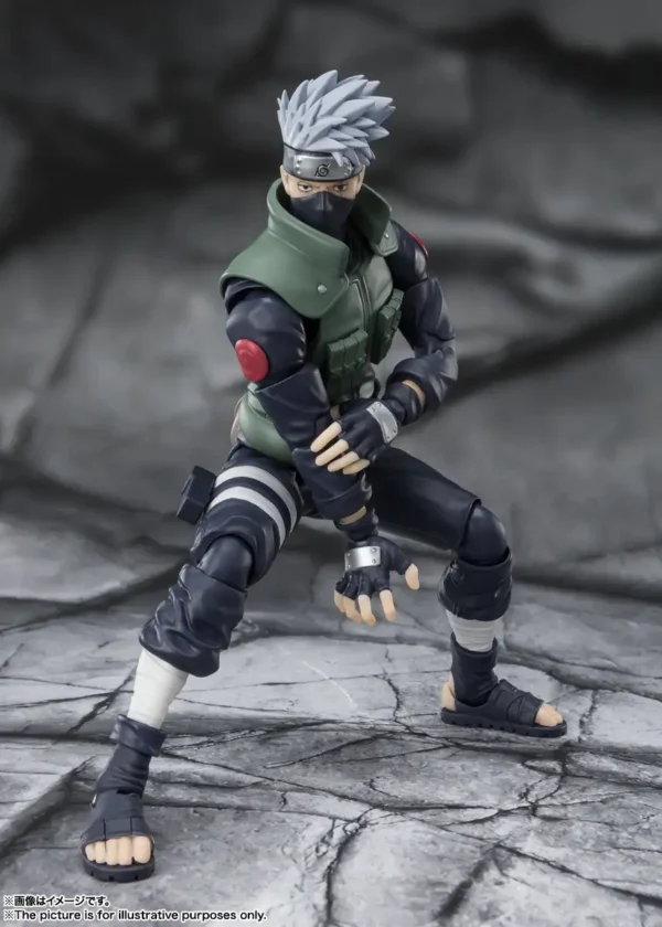 S.H.Figuarts KAKASHI HATAKE -The famed Sharingan Hero- - Image 5