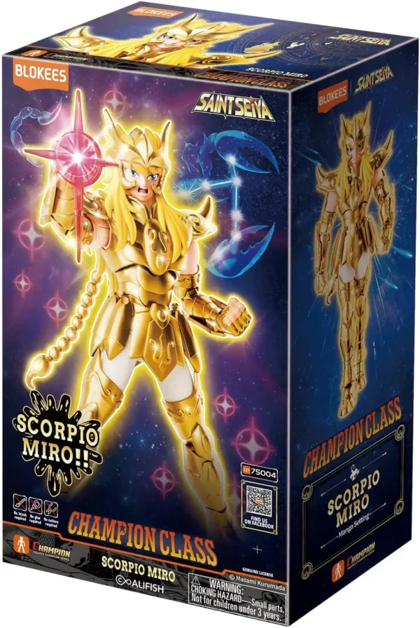 BLOKEES Saint Seiya Champion Class Scorpio Milo - Image 4
