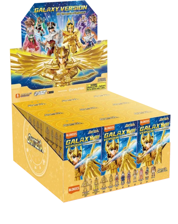 Box Set Saint Seiya Galaxy Version 01 The Legacy of Sagittarius