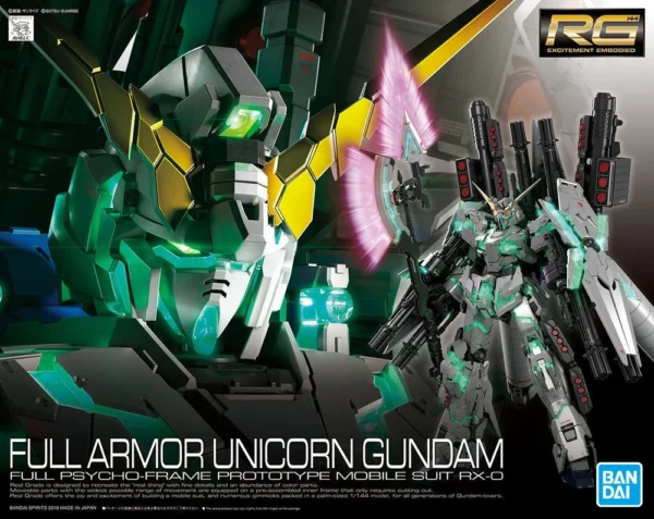 RG 1/144 RX-0 Full Armor Gundam Unicorn Gundam - Image 5