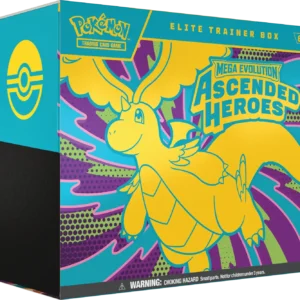 TCG Pokemon Elite Trainer Box Mega Evolution Ascended Heroes (Ingles)