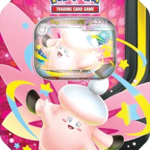 Pokemon TCG Mega Moonlit Tin Mega Clefable Ex (Ingles)