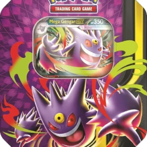 Pokemon TCG Mega Moonlit Tin Mega Gengar Ex (Ingles)