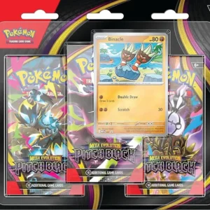 Pokemon TCG Pitch Black 3 Pack Blister (Ingles)