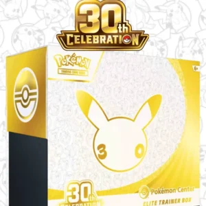 Pokemon TCG 30th Celebration Elite Trainer Box ETB (Ingles)